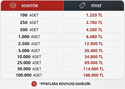 Longline E - Kontör